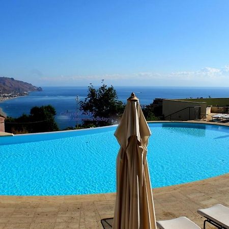 Taormina Bella Vista Apartment In Center With Pool By Taormina Holidays Zewnętrze zdjęcie